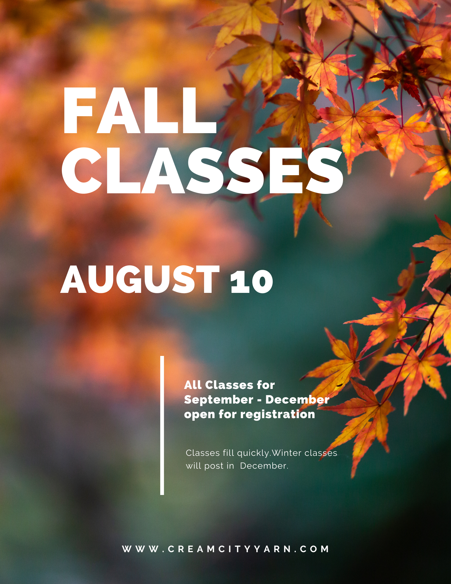 Fall Classes