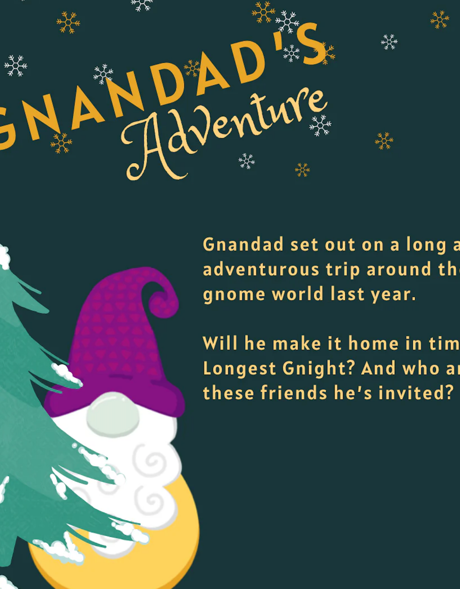 Queen City Yarn Gnandad Adventure MKAL Kit