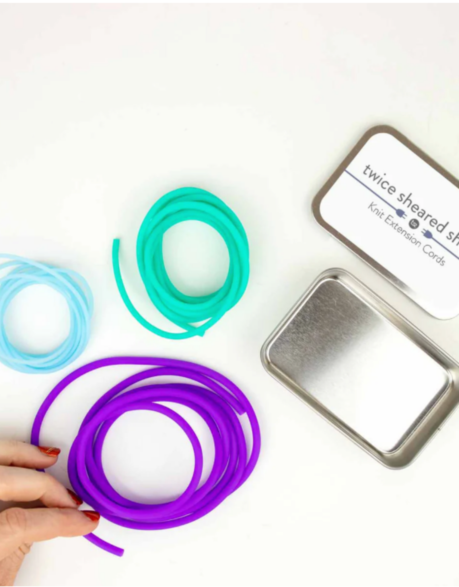 Twice Sheered Sheep Knit Extension Cords