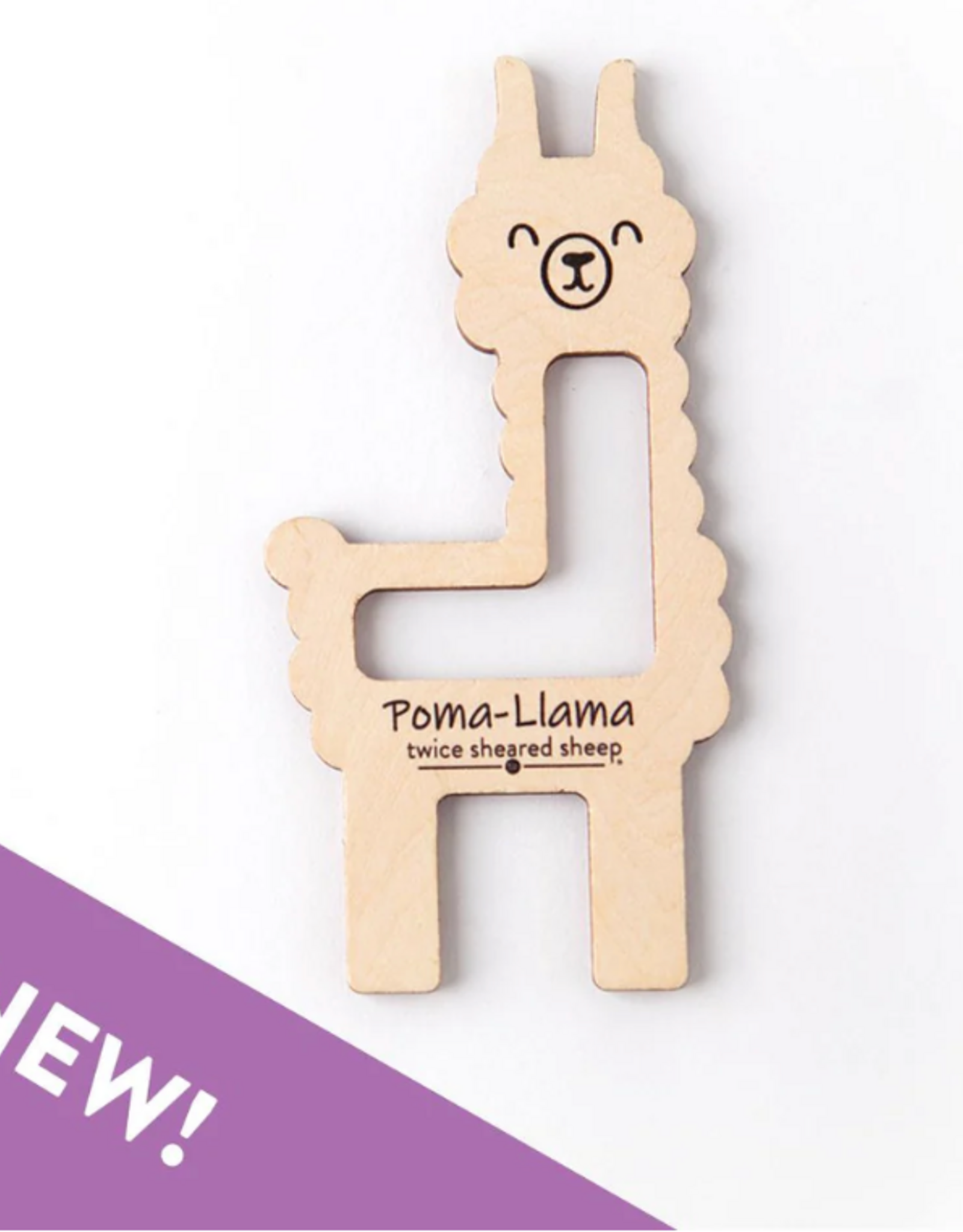 Twice Sheered Sheep Poma-Llama Pom Pom Tassel and Lucet Cord Maker