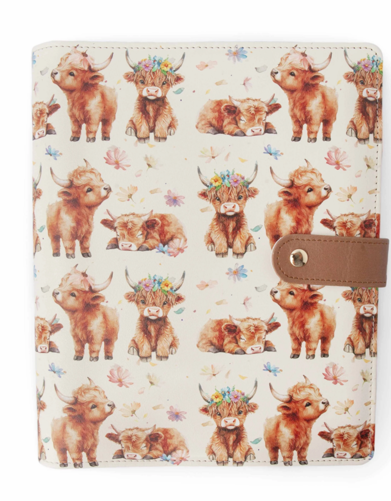 Twice Sheered Sheep Maisy Highland Cow Project Journal Planner