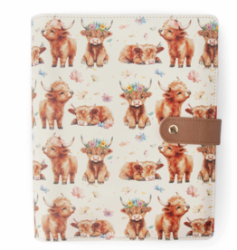 Twice Sheered Sheep Maisy Highland Cow Project Journal Planner