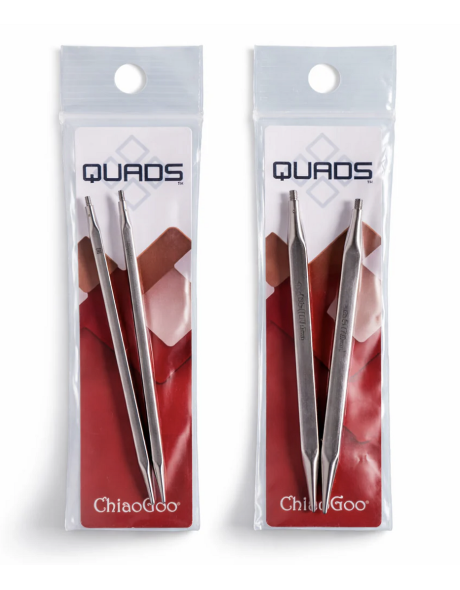 Chiaogoo Quads SS Square Lace Tips 4"