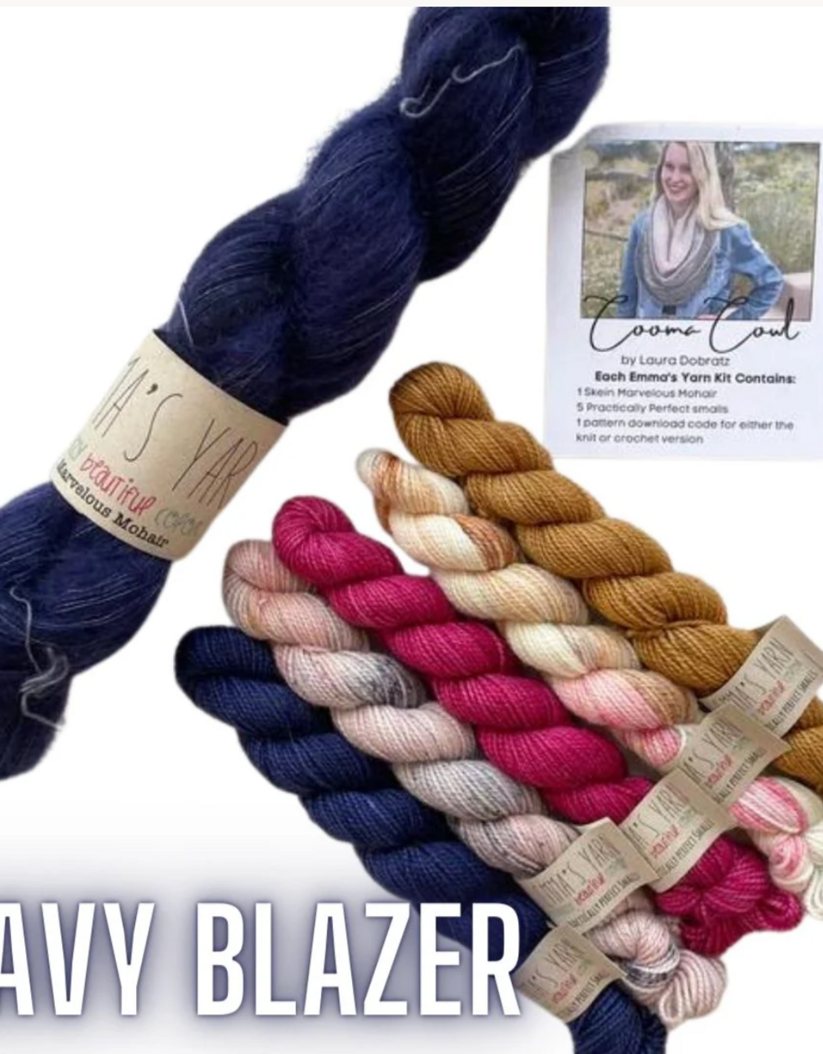 Emma's Yarn 2026 Trunk Show Cooma Cowl kit