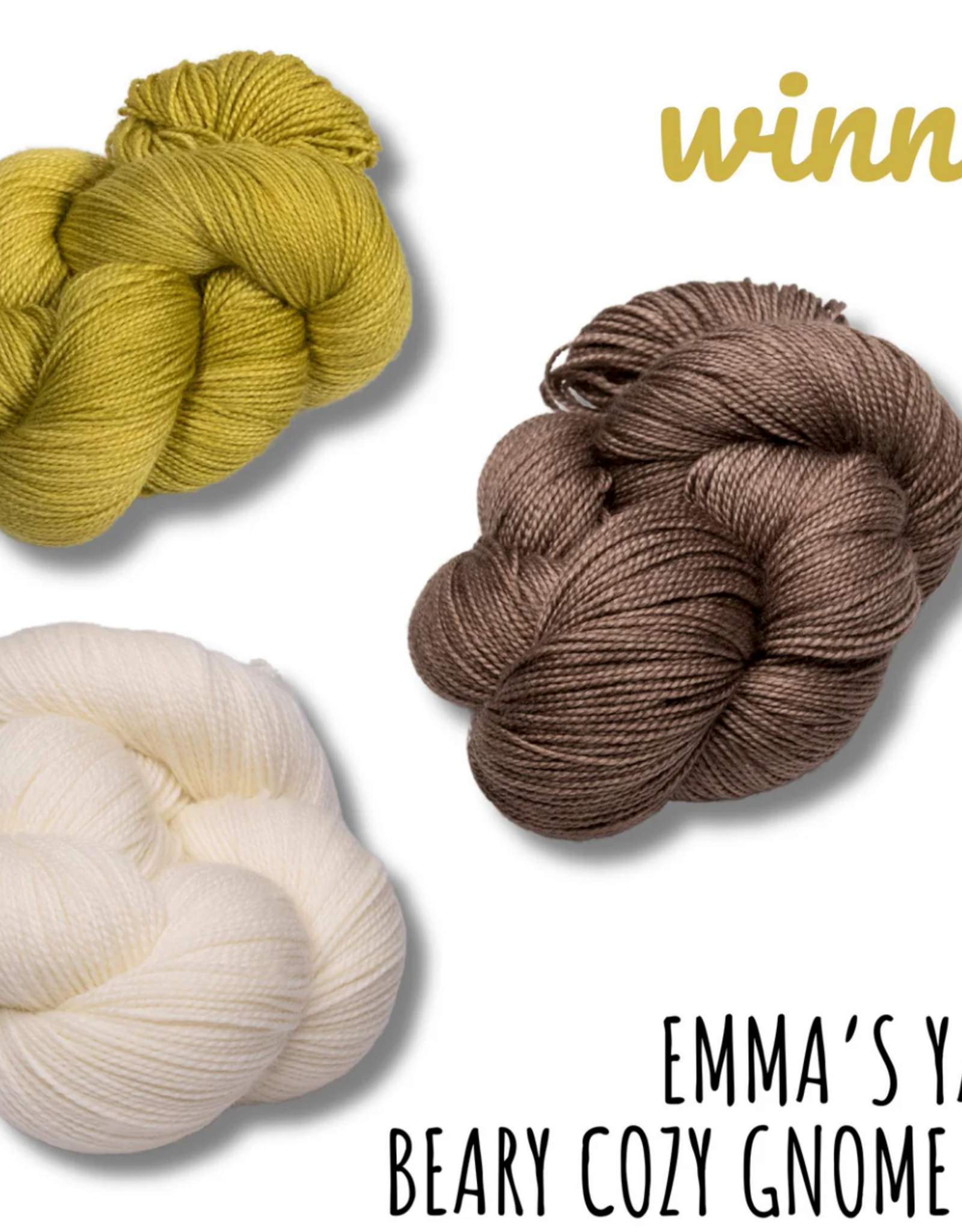 Emma's Yarn Beary Cozy Gnome Kit