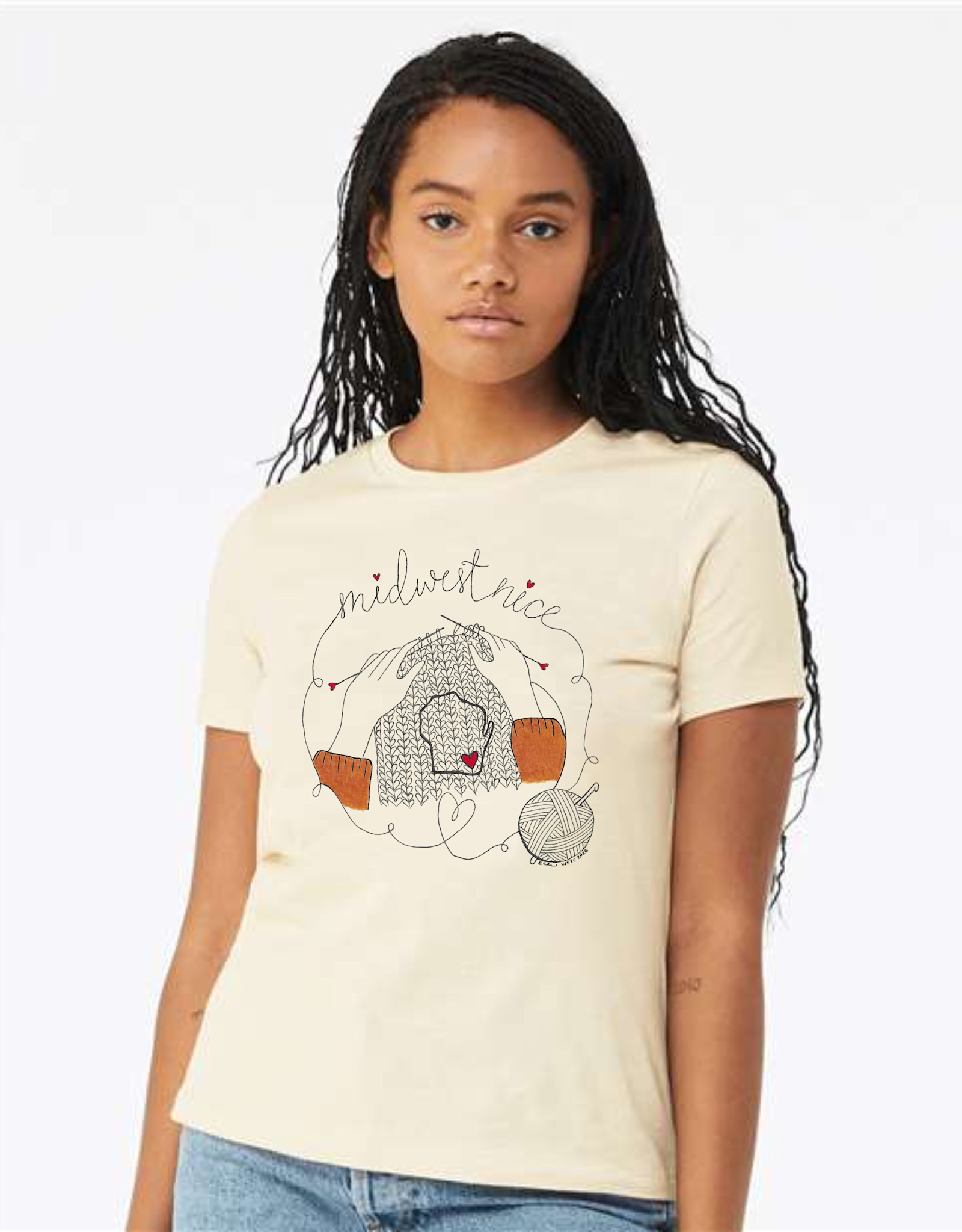 Giltee Wandering Ewe 2026 Midwest Nice T-Shirt
