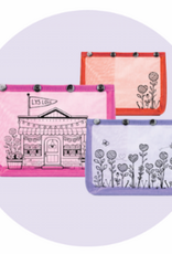 Madelinetosh Della Q Oh Snap Pink Purple Red S/M/L