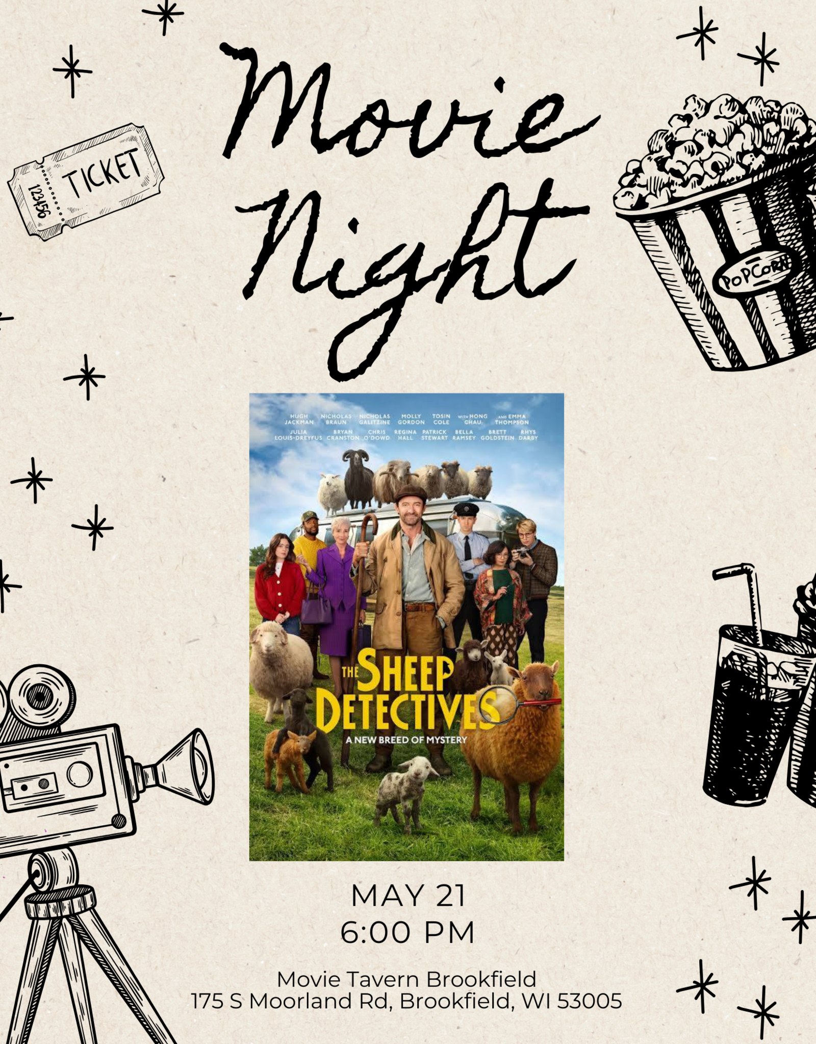 Movie Night - The Sheep Detectives