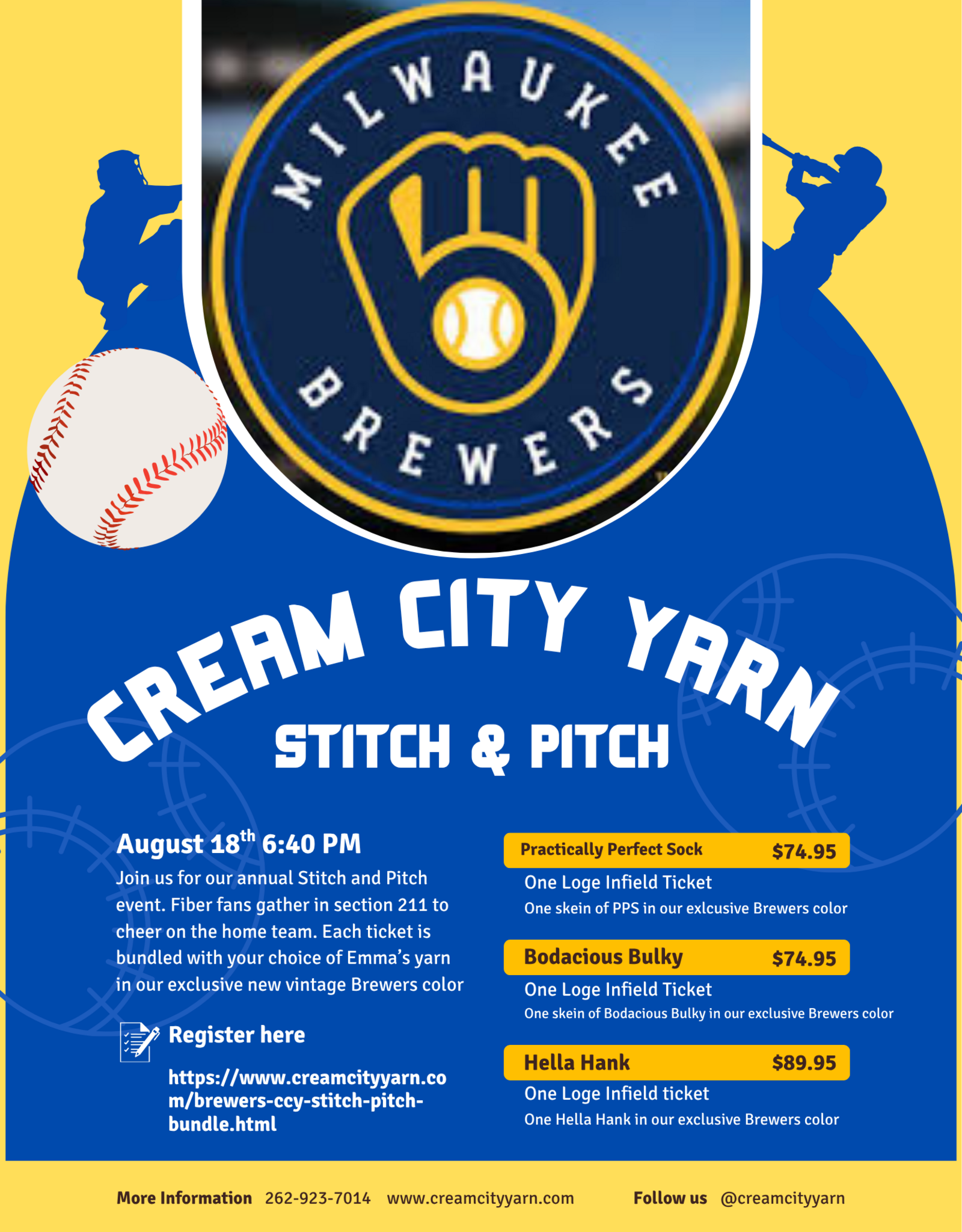 Brewers CCY Stitch & Pitch Bundle