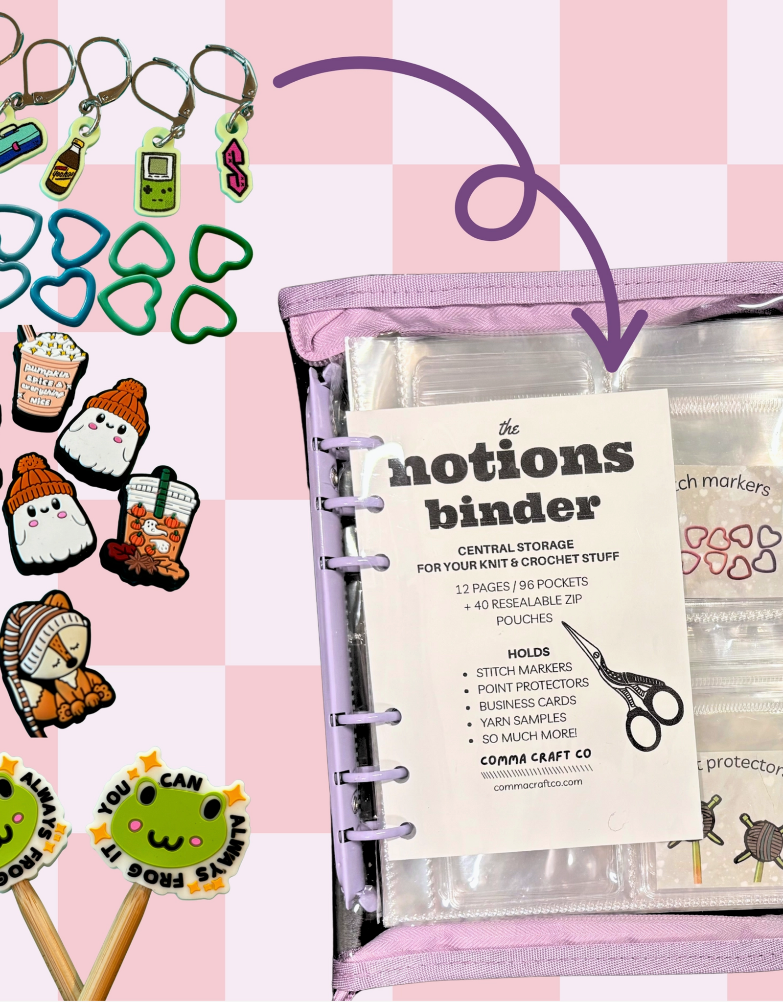 Comma Craft Company The Notions Binder