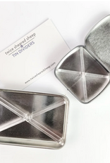 Twice Sheered Sheep Storage Tin Dividers - Clear SMALL (hinge)