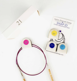 Twice Sheered Sheep Cord Organizer Tags