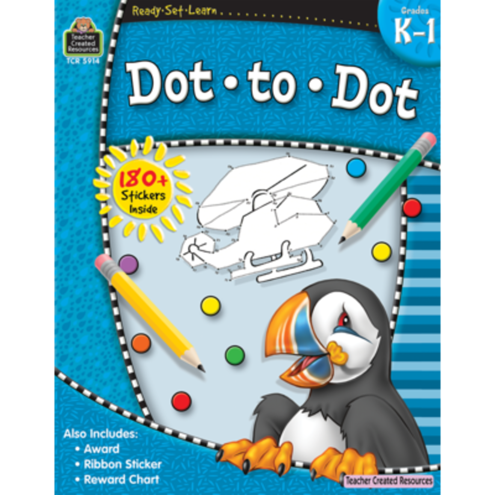 Teacher Created Resources Ready-Set-Learn: Dot to Dot Grd K-1 [TCR5914]