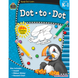 Teacher Created Resources Ready-Set-Learn: Dot to Dot Grd K-1