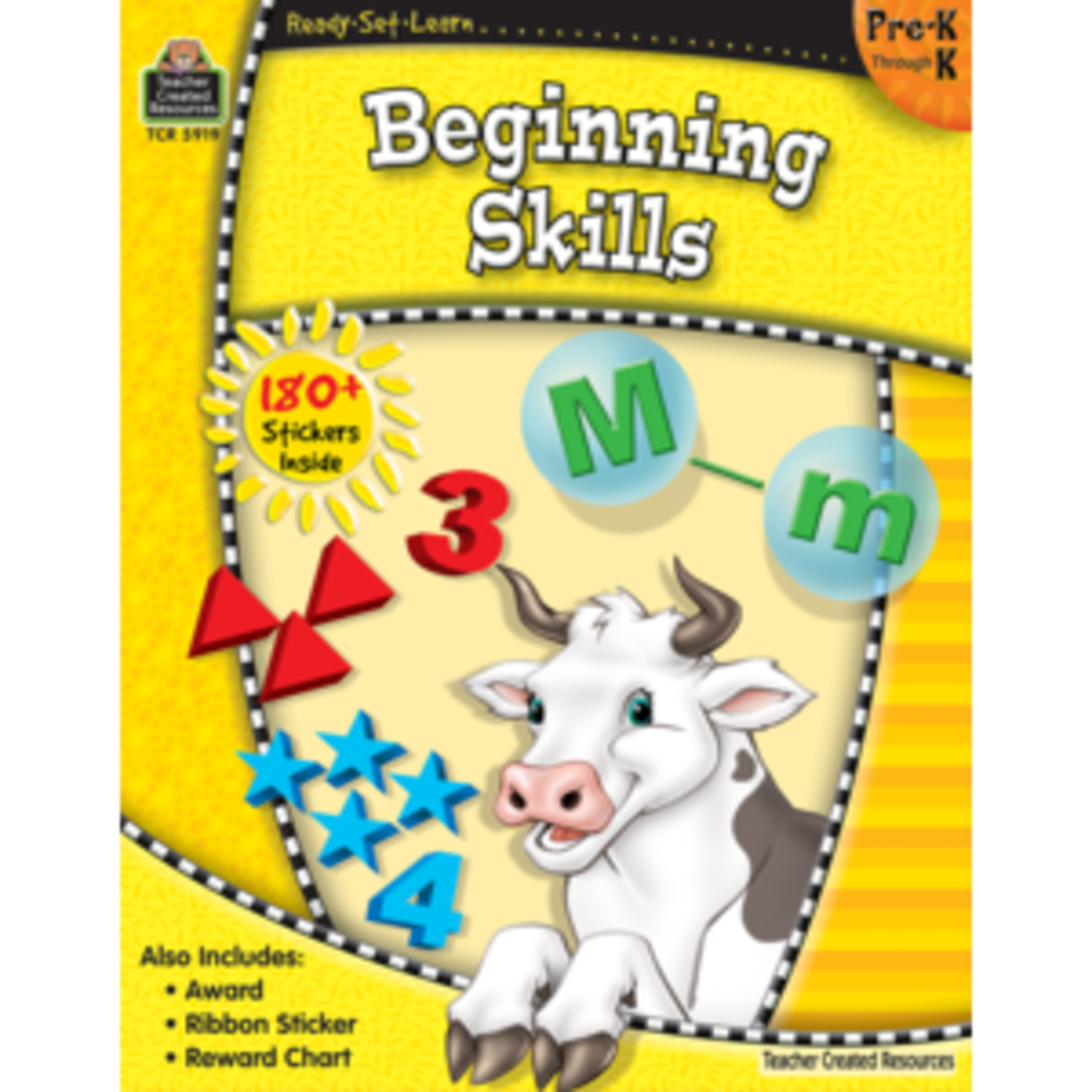 Teacher Created Resources Ready-Set-Learn: Beginning Skills PreK-K [TCR5919]