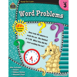 Teacher Created Resources Ready-Set-Learn: Word Problems Grd 3