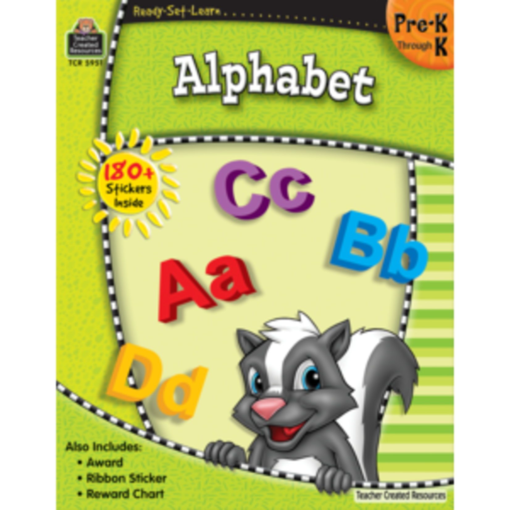 Teacher Created Resources Ready-Set-Learn: Alphabet PreK-K [TCR5951]