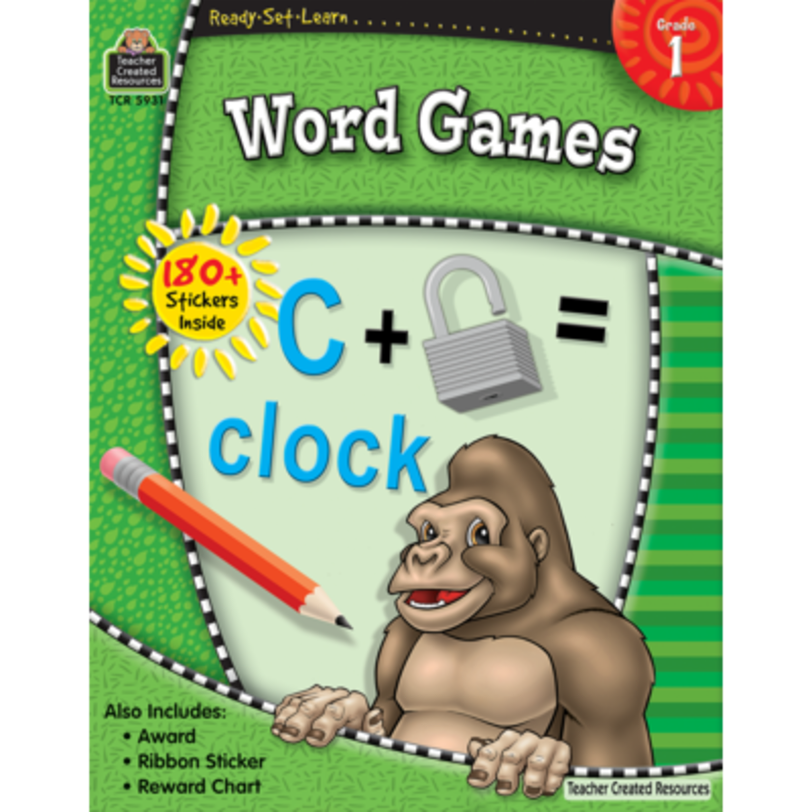 Teacher Created Resources Ready-Set-Learn: Word Games Grd 1 [TCR5931]