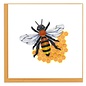 QUILLING CARDS, INC Quilled Honey Bee All Occasion Greeting Card