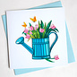 QUILLING CARDS, INC Quilled Happy Gardening Greeting Card