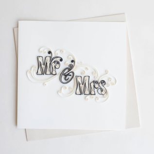QUILLING CARDS, INC QUILLING CARD MR & MRS