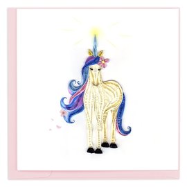 QUILLING CARDS, INC QUILLING CARD UNICORN