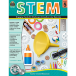 Teacher Created Resources STEM: Engaging Hands-On Challenges Using Everyday Materials (Gr. 5) [TCR8185]