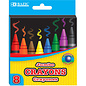BAZIC BAZIC 8 Color Premium Jumbo Crayons