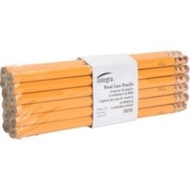 INTEGRA INTEGRA No. 2 WOOCASE PENCILS LATEX FREE 12CT