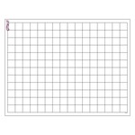 Trend Enterprises Graphing Grid (Small Squares) Wipe-Off Chart 17x22 [T27305]