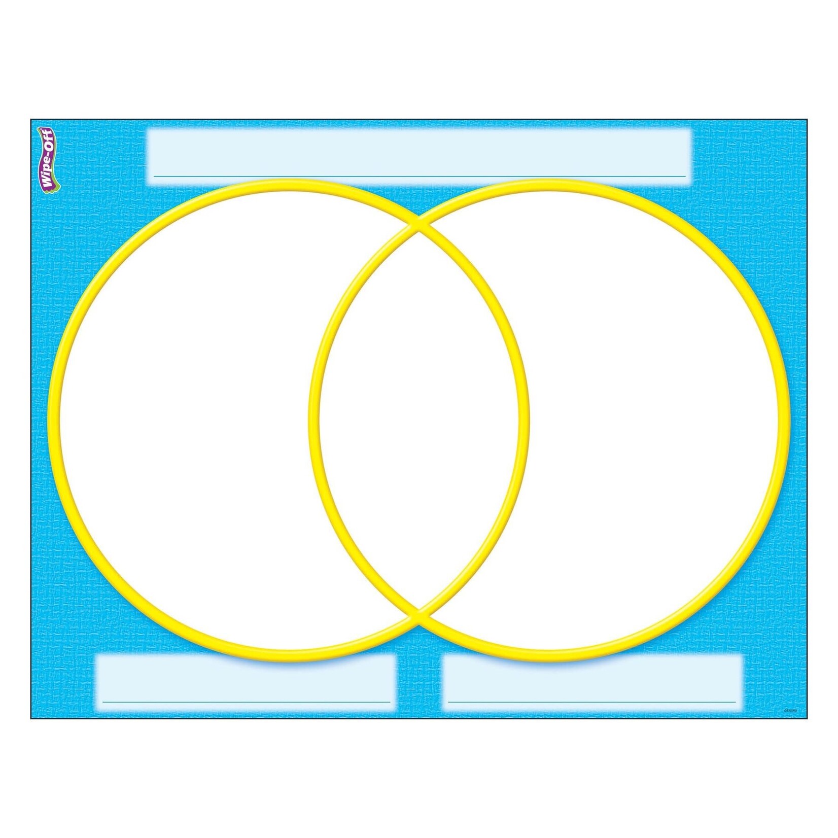Trend Enterprises Venn Diagram Wipe-Off Learning Chart 17x22 [T27311]