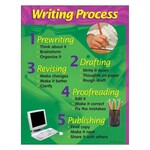 Trend Enterprises Writing Process Learning Learning Chart 17x22 [T38127]