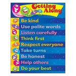 Trend Enterprises Getting Along Learning Chart 17x22 [T38214] (D)