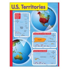 Trend Enterprises U.S. Territories Learning Chart (D)