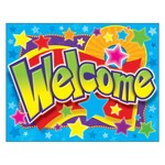 Trend Enterprises Welcome Stars Learning Chart 17x22 [T38334]