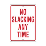 Trend Enterprises NO SLACKING... Poster [TA67255]