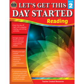 Teacher Created Resources Let's Get This Day Started: Reading Grade 2