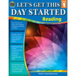 Teacher Created Resources Let's Get This Day Started: Reading Grade 1 [TCR8123]