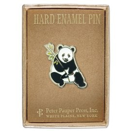 Peter Pauper Press Hard Enamel Pin - Panda
