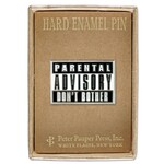 Peter Pauper Press Hard Enamel Pin - Parental Advisory [PPP7369]