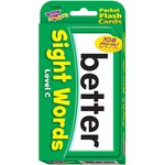 Trend Enterprises Sight Words – Level C Pocket Flash Cards [T23029]