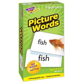 Trend Enterprises Picture Words Skill Drill Flash Cards