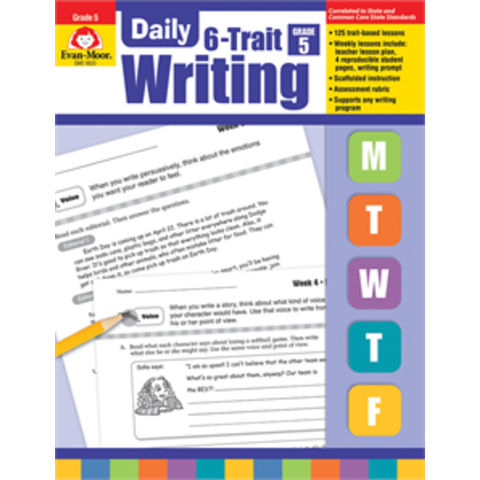 Evan-Moor Daily 6-Trait Writing, Grade 5 [EMC6025]
