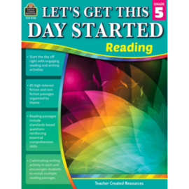 Teacher Created Resources Let's Get This Day Started: Reading Grade 5