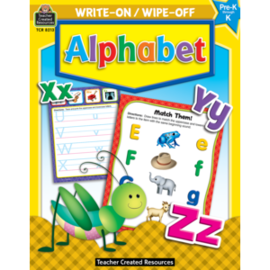 Teacher Created Resources Alphabet Write-On Wipe-Off Book