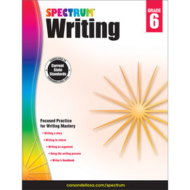 Carson-Dellosa Publishing Group Spectrum Writing Book Grade 6