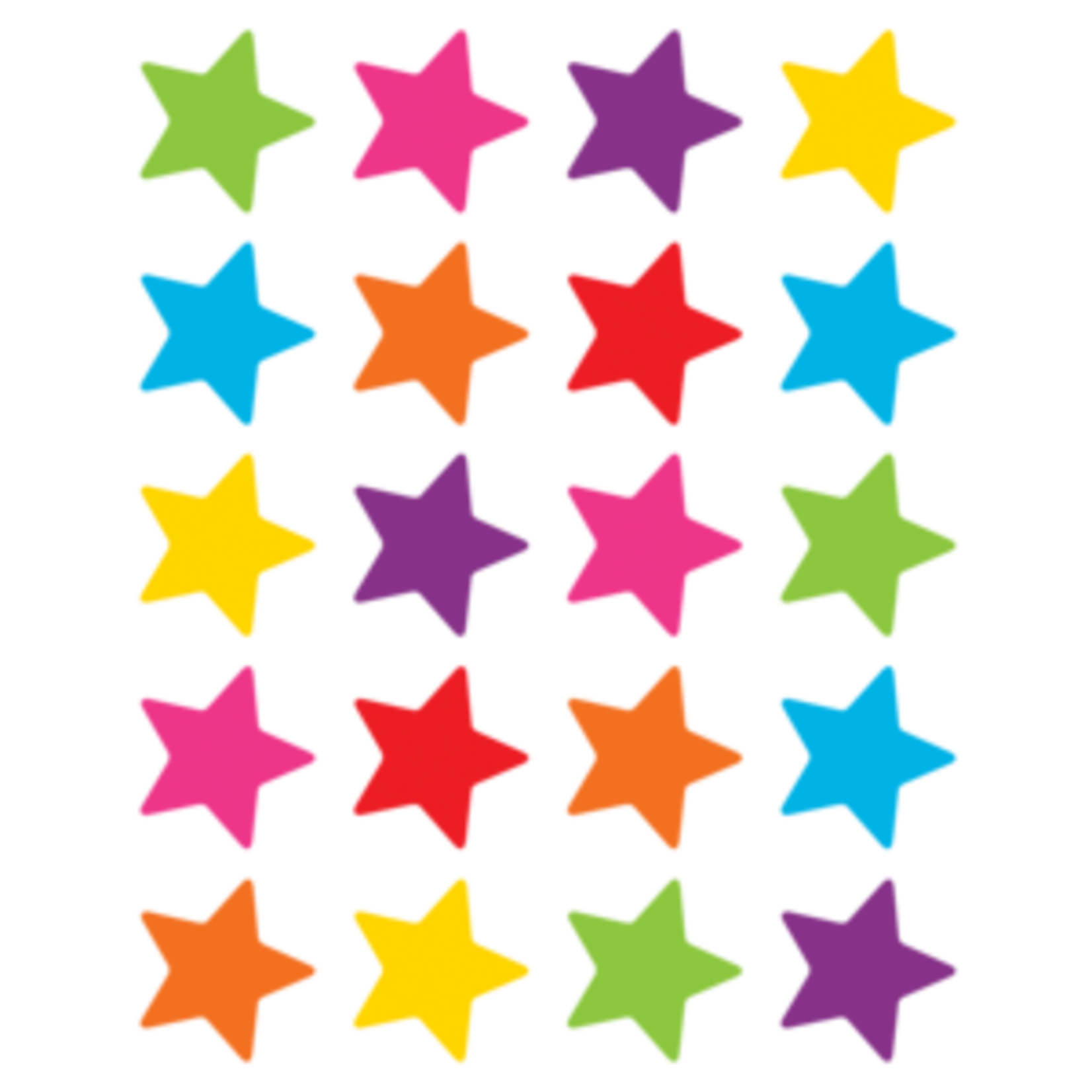 Teacher Created Resources Bright Stars Stickers [TCR5796]