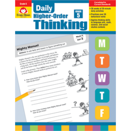 Evan-Moor Daily Higher-Order Thinking, G5