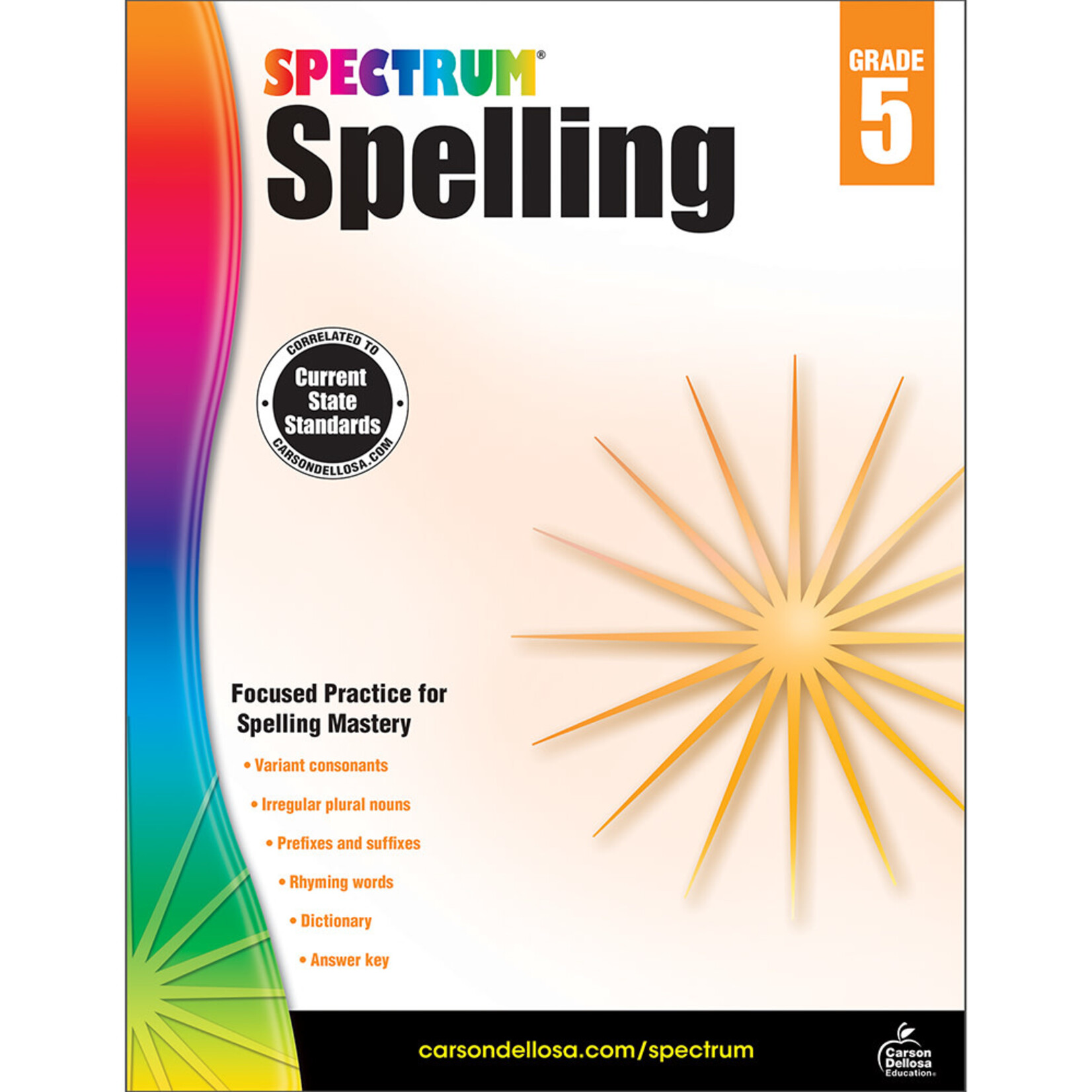 Carson-Dellosa Publishing Group SPECTRUM SPELLING GRADE 5 [CD704601]