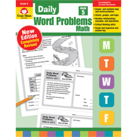 Evan-Moor Daily Word Problems, Grade 5